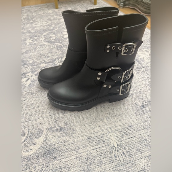 Make it Moto Rain Boots - Picture 2 of 2